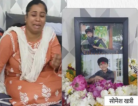 इंदौर मंदिर हादसे में इकलौते बेटे की मौत:मां के नहीं रुक रहे आंसू; 5 परिवारों की ऐसी ही कहानी